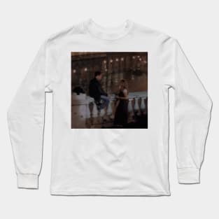 BEFORE SUNRISE FILM BALCONY PAINTING Long Sleeve T-Shirt